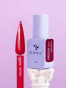 Lakier hybrydowy, Gel Polish Color #0084 (12ml), DNKa’