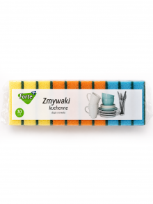 Gąbki do zmywania (10 szt), Forte+