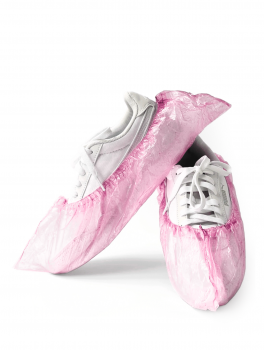 Ochraniacze na buty różowe (50 par)