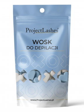 Wosk do depilacji brwi, XOXO serduszka (100g), ProjectLashes