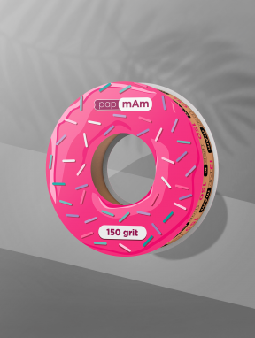 Wymienna taśma ścierna papmAm EXPERT, pączek, #150 (7m), Staleks PRO