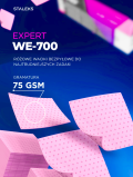 STALEKS PRO Nail Wipes różowe DUŻE - 700 szt / WE-700