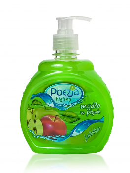 Mydło w płynie do rąk, zielone jabłko, Poezja (500ml)