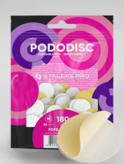 STALEKS PRO pododisc miękkie EXPERT M #180 20mm - 50 szt / PDFS-20-180W