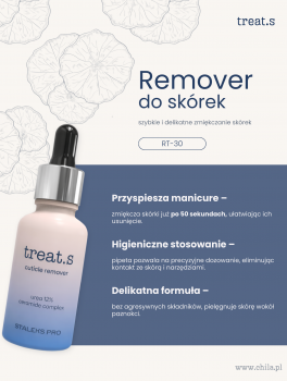 Remover do skórek, treat.s (30ml), Staleks PRO