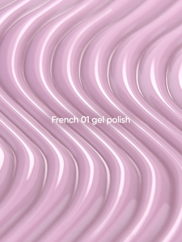 Lakier hybrydowy, Gel Polish #01 French (10ml), NOTD
