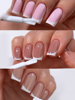 Lakier hybrydowy, Gel Polish #01 French (10ml), NOTD