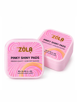 Wałeczki do laminacji rzęs, PINKY SHINY PADS (6 par), Zola
