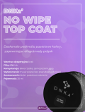 Top hybrydowy NO WIPE TOP COAT (30ml), DNKa’