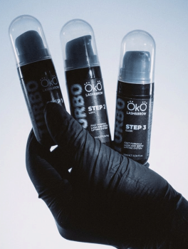 Środek do laminacji rzęs i brwi, OkO TURBO STEP 3 GLOW (10ml)