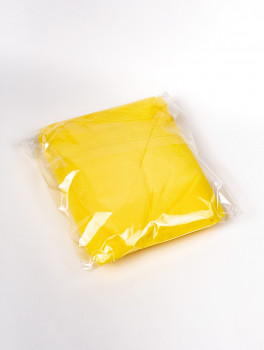 Pokrowiec na fotel, włókninowy, żółty (80x200cm) 20g/m²