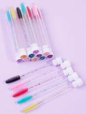 Szczoteczka do rzęs i brwi w tubie ochronnej (50 szt)