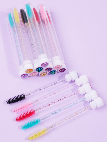 Szczoteczka do rzęs i brwi w tubie ochronnej (50 szt)