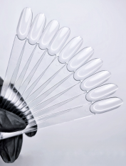 Wzornik przezroczysty do lakierów, MIGDAŁ (50 szt)