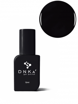 Lakier hybrydowy, Gel Polish ULTRA BLACK (12ml), DNKa’