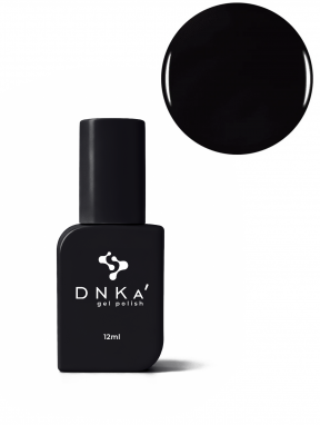 Lakier hybrydowy, Gel Polish ULTRA BLACK (12ml), DNKa’