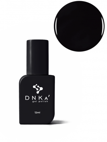 Lakier hybrydowy, Gel Polish ULTRA BLACK (12ml), DNKa’