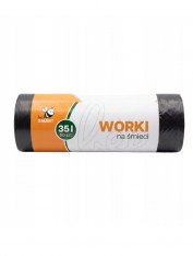 Worki na śmieci, 35L, Bee Smart (50 szt)