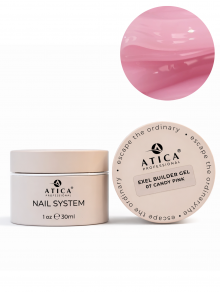 Żel budujący, eXel sculpting gel 07 CANDY PINK (30ml), Atica