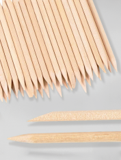 Patyczki do manicure, drewniane MINI (100 szt)