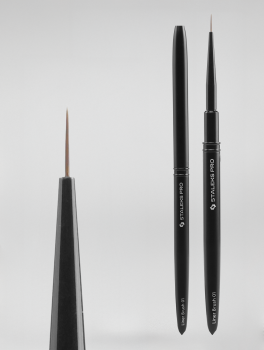 Pędzelek cienki do zdobień EXPERT (7/1mm), Staleks PRO