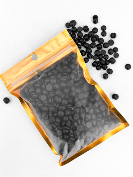 Wosk do depilacji twardy w dropsach, czarny (100g), Beautiona