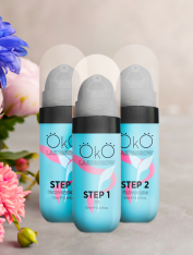 OKO zestaw środków do laminacji rzęs i brwi 1,2,3 step 10 ml