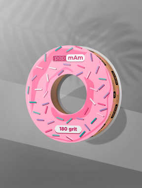 Wymienna taśma ścierna papmAm EXPERT, pączek, #180 (7m), Staleks PRO