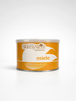 Wosk do depilacji puszka, miodowy (400 ml), Skin System