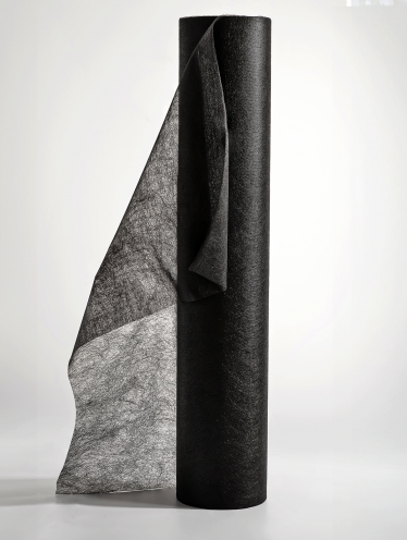 Prześcieradło włókninowe, czarne (0.8х100m) 20g/m²