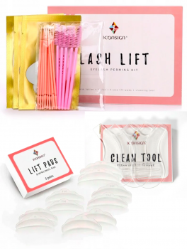 Zestaw do liftingu rzęs Lash Lift Kit XXL, Iconsign