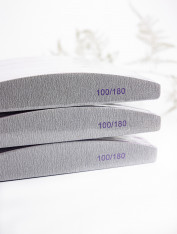 Pilnik mineralny półksiężyc łódka, 100/180 (50 szt)