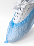 CHILA ochraniacze na obuwie foliowe NIEBIESKIE - 50 par