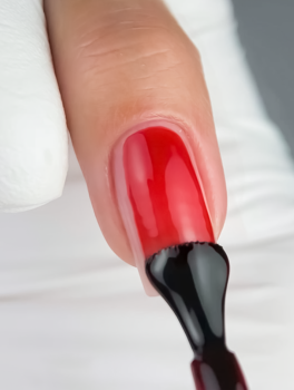 Top hybrydowy, #07 VITRAGE no wipe (10ml), NOTD